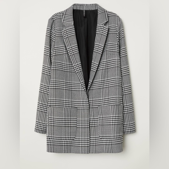 H&M Jackets & Blazers - H&M Houndstooth Tailor Jacket US8